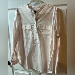 🆕 Ann Taylor Pale Pink Button Down Shirt